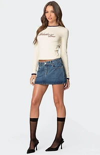 Edikted Relentless Long Sleeve T-Shirt