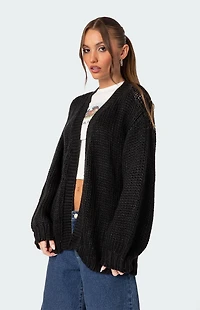 Edikted Anina Oversized Knit Cardigan