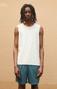 A.R.C. Active Off White Performance Tank Top