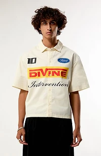 Pacsun Divine Intervention Button-Down Work Shirt