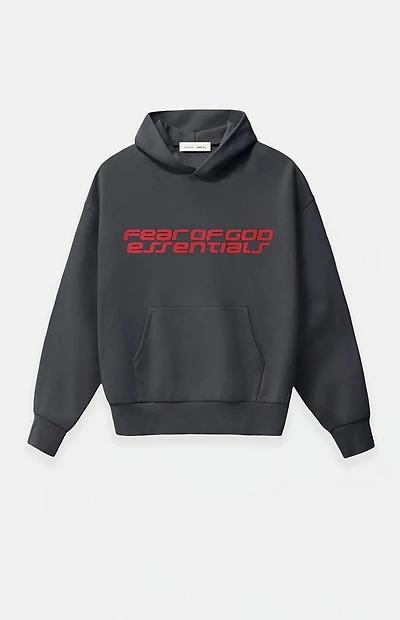 Fear of God ESSENTIALS Iron Gray '90s Fleece Hoodie