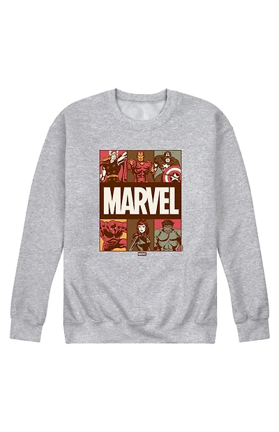 Hybrid Apparel Marvel Fall Crew Neck Sweatshirt