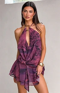 Tiger Mist Indigo 2.0 Mini Dress