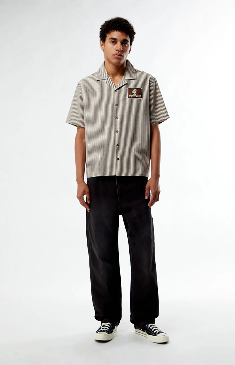 Pacsun Negative Space Work Camp Shirt