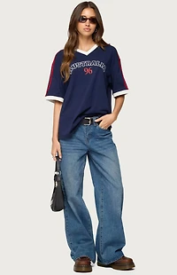 Edikted Australia 96 Contrast Oversize T-Shirt