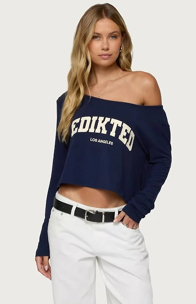 Edikted La Babe Off Shoulder Top