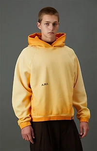 A.R.C. Active Orange Heavyweight Raglan Oversized Fleece Hoodie