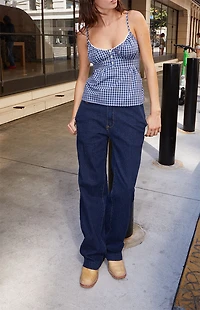 John Galt Plaid Tiffany Tank Top