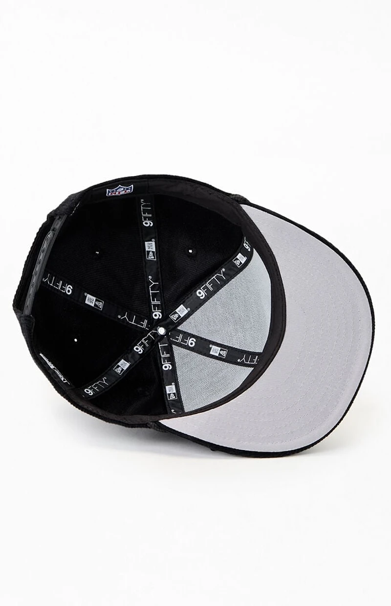 New Era Philadelphia Eagles 9FIFTY Corduroy Rope Trim Snapback Hat