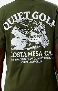 QUIET GOLF Owl Trademark T-Shirt