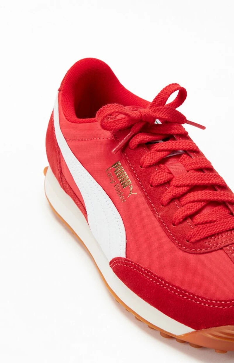 Puma Women's Red Easy Rider Vintage Sneakers