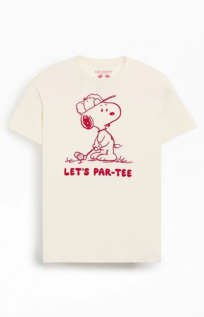 Riot Society Snoopy Let's Par-Tee T-Shirt