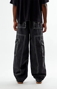 True Religion Naturaline Cargo Baggy Jeans