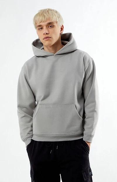 Pacsun Gray Solid Color Hoodie