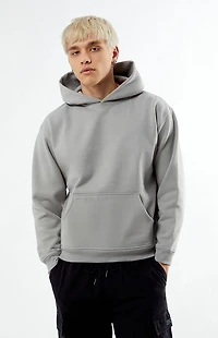 Pacsun Gray Solid Color Hoodie