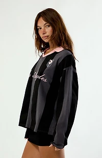 ANGEL CITY FC Striped Long Sleeve Soccer Jersey