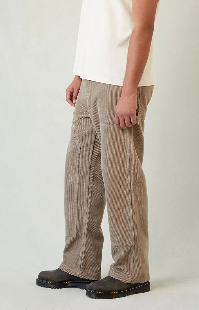 Pacsun Dylan Baggy Pants Corduroy Carpenter Tan