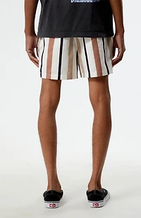 Pacsun Stripe 4.5" Swim Trunks