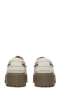 Timberland Women's Natural Nubuck Stone Street Boat Shoes