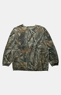 PS VINTAGE 2000s Camo Crew Neck Sweatshirt
