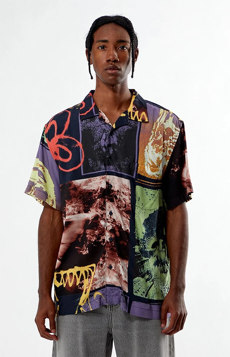 Vans Prospect Collage Woven Camp Shirt