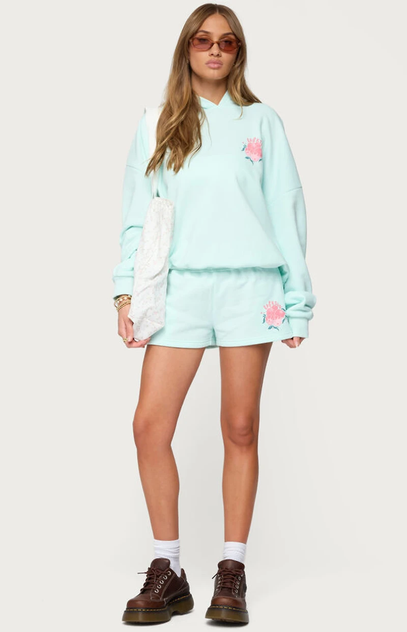 Edikted Beach Bloom Hoodie