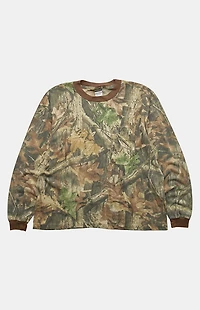 PS VINTAGE '90s Camo Crew Neck Sweatshirt