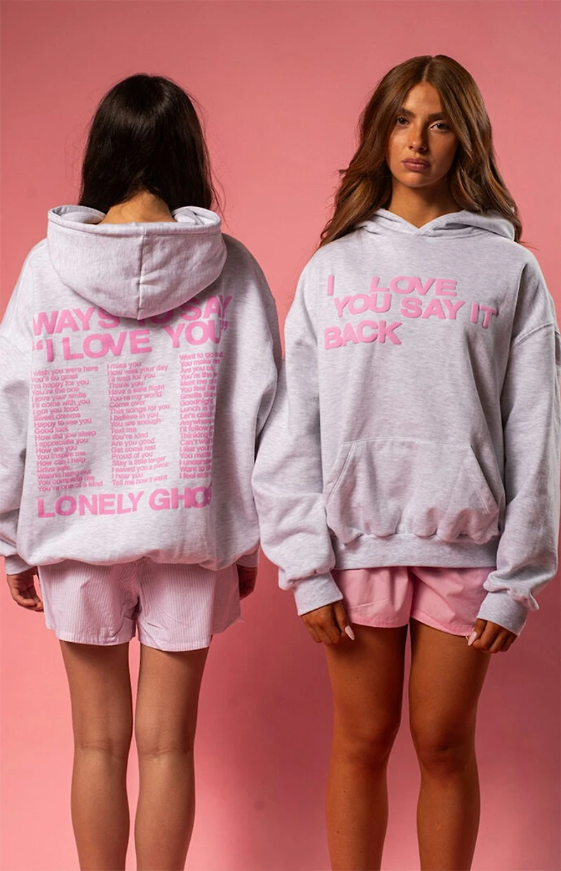LONELY GHOST I Love You Say It Back Hoodie