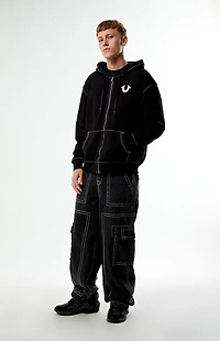True Religion Big T Full Zip Hoodie