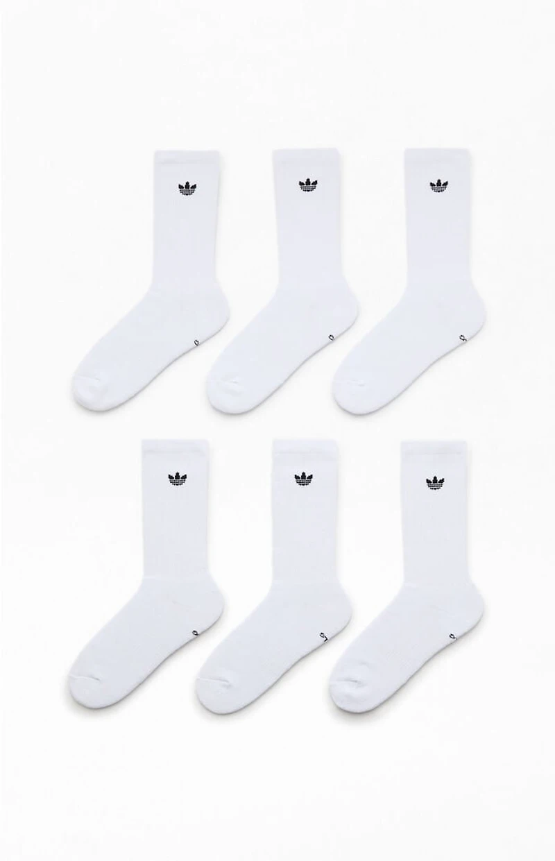 adidas 6 Pack Originals Trefoil Crew Socks