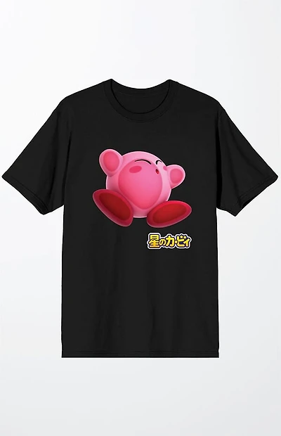 Kirby Pink Mochi Character T-Shirt