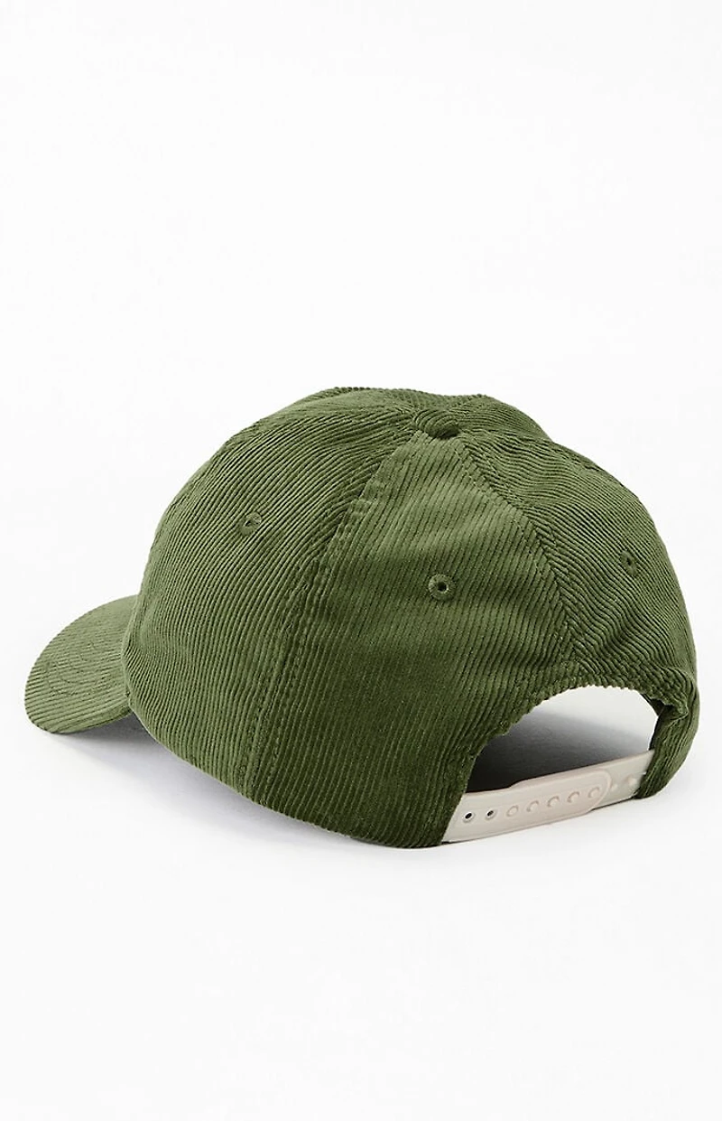 WISH ME LUCK Driver Corduroy Snapback Hat