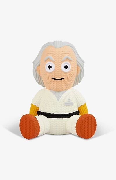 Back to the Future Glow In The Dark Dr. Emmett Brown 153 Knit Series Vinyl Figure
