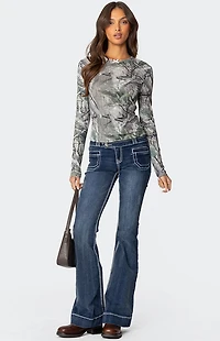 Edikted Camo Babe Top