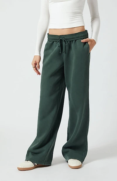 Pacsun Ultra Soft Fleece Core Vintage Wash Baggy Sweatpants