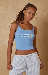 Your Favorite I'd Rather Be On Kauai Tank Top