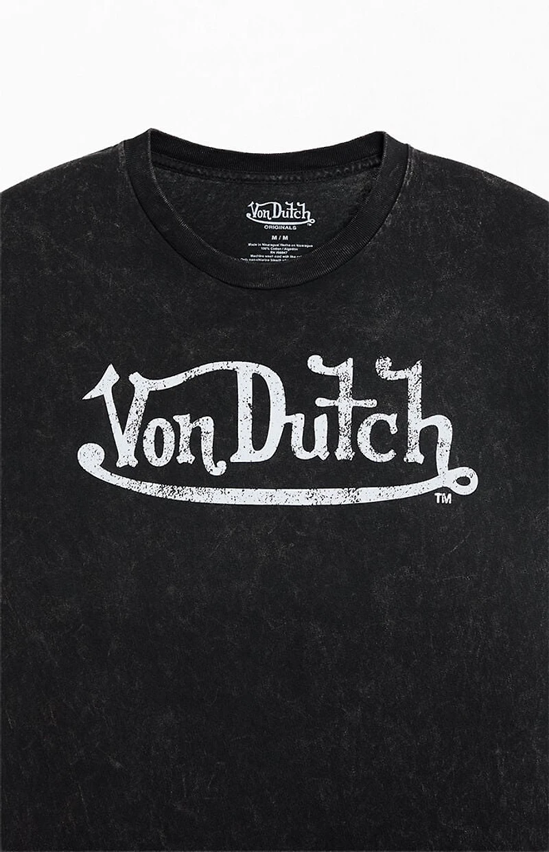 Von Dutch Black Logo Classic T-Shirt