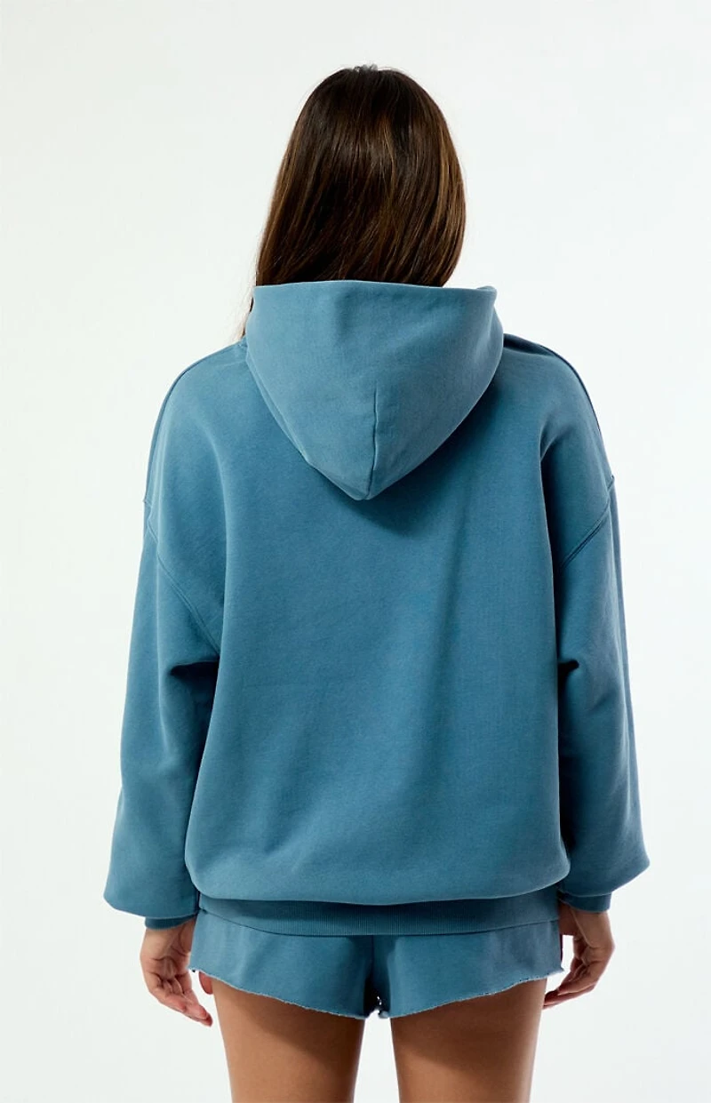 Pacsun Dark Blue Ultra Soft Fleece Core Pullover Hoodie