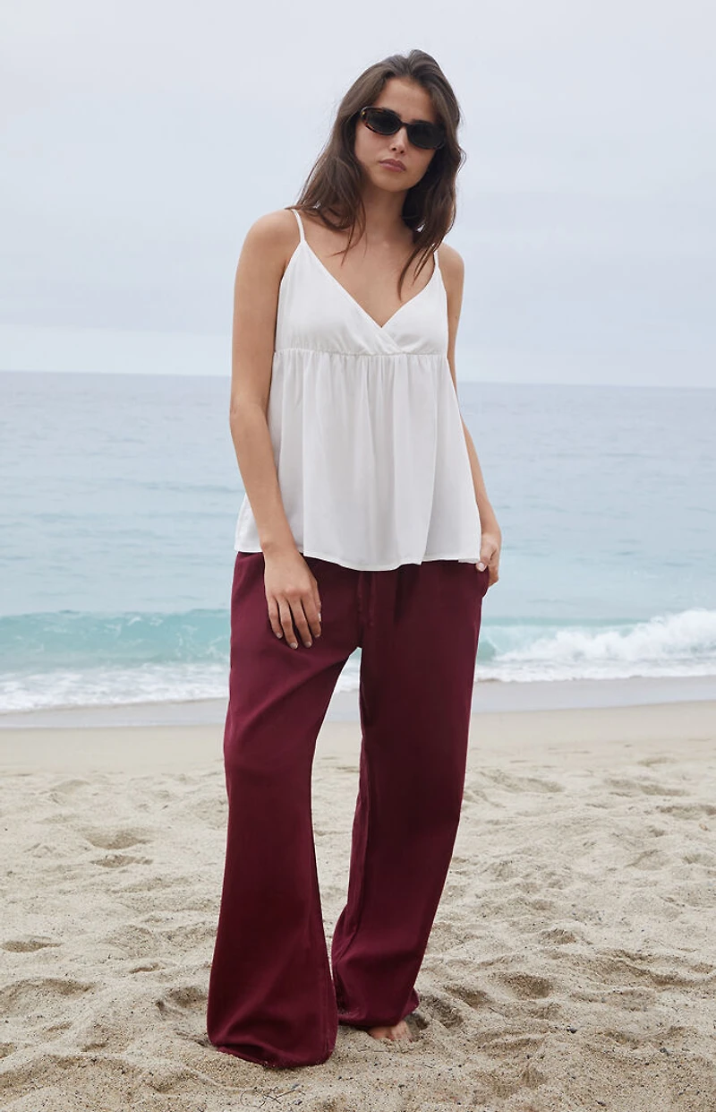 John Galt White Edith Tank Top