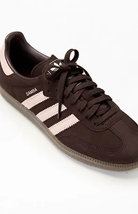 adidas Brown & Pink Samba OG Shoes