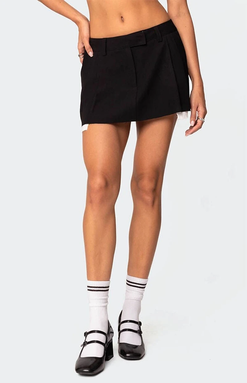 Edikted Tailored Mini Skirt