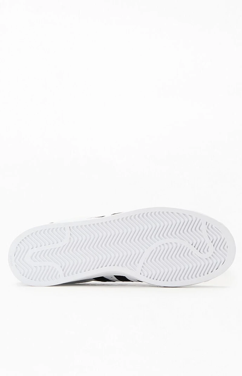 adidas White & Black Superstar II Shoes