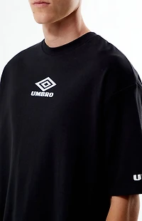 Umbro x PacSun Black Short Sleeve T-Shirt