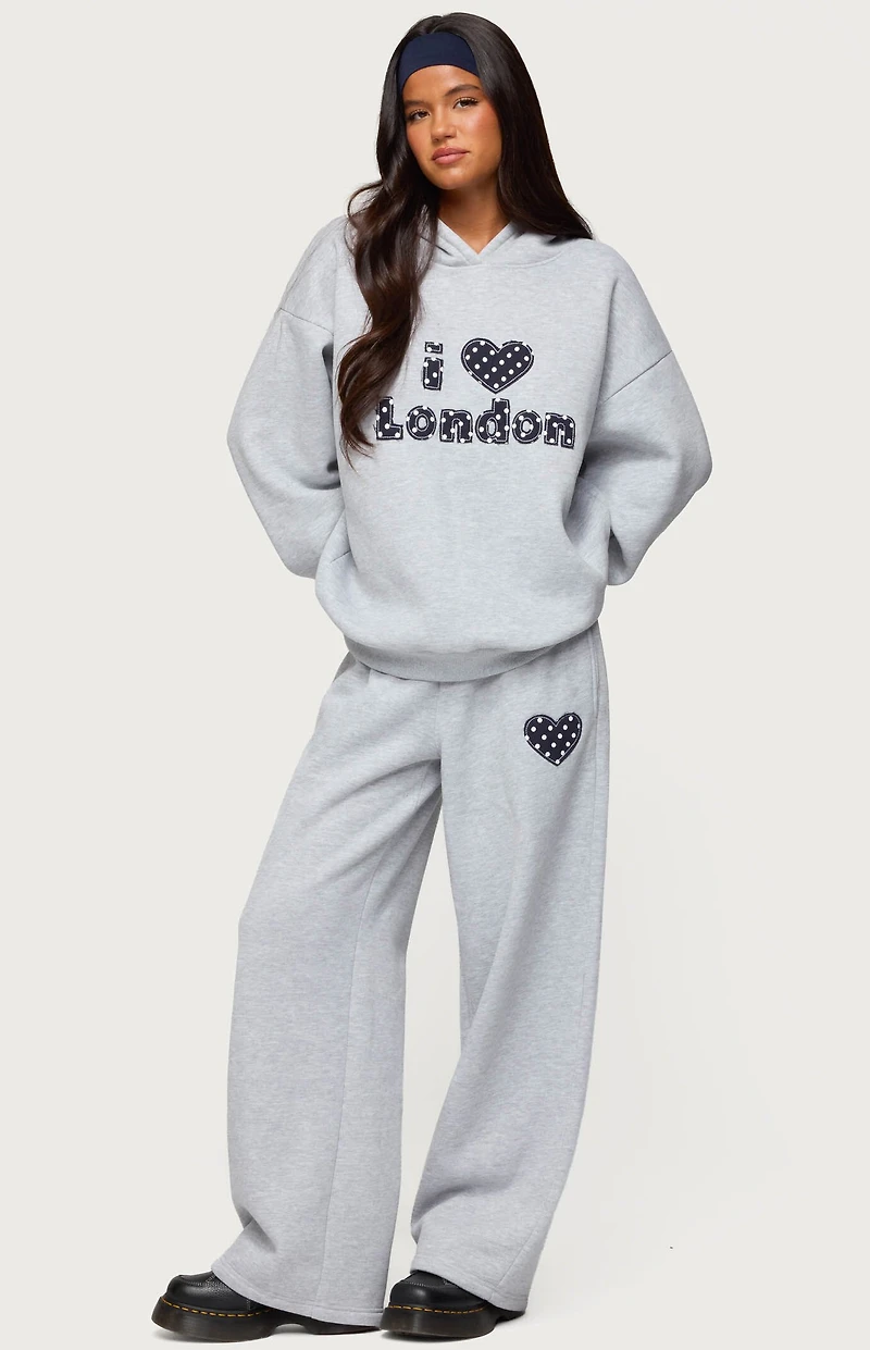 Edikted I Heart London Sweatpants