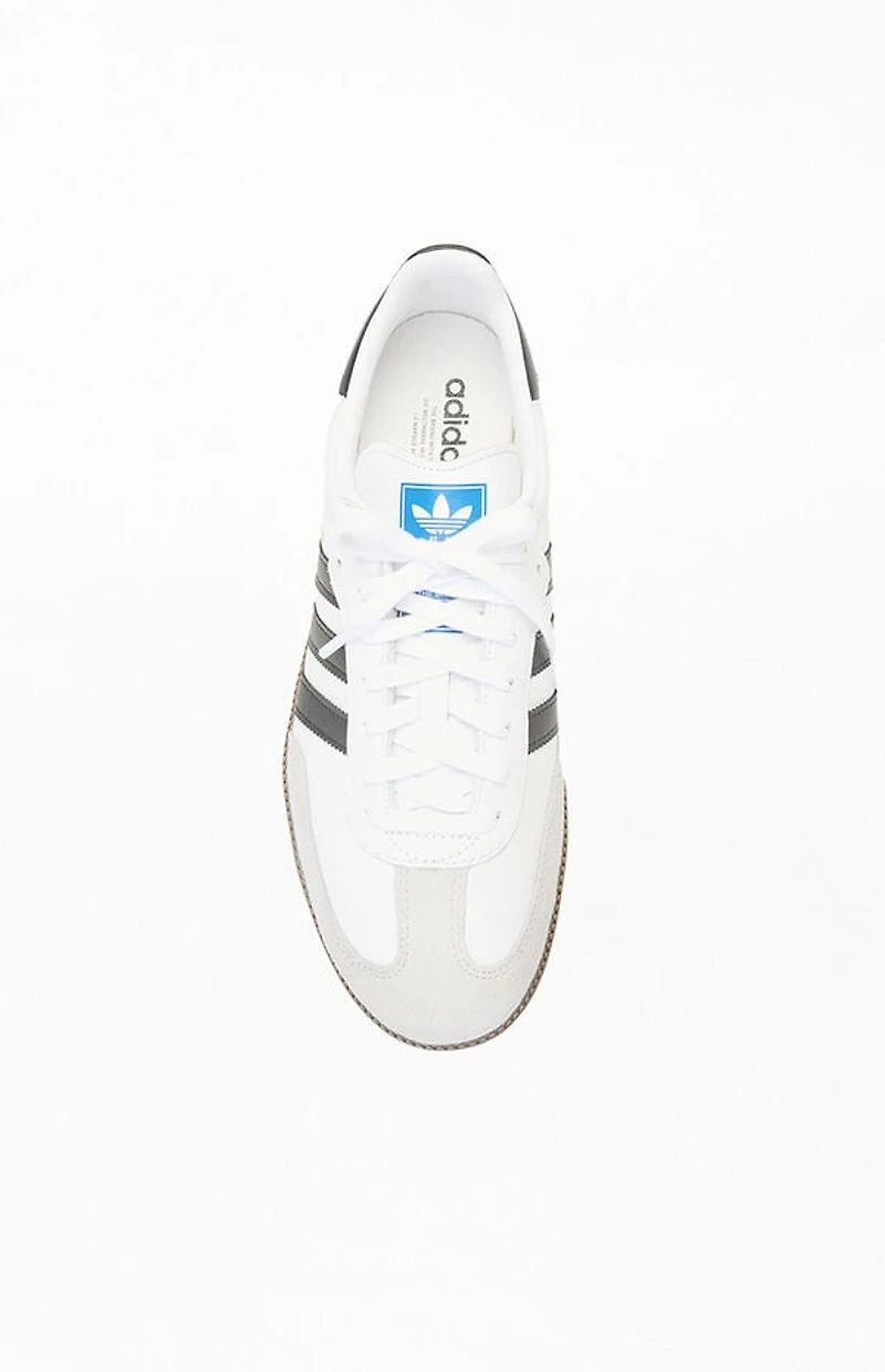 adidas White & Black Samba OG Shoes