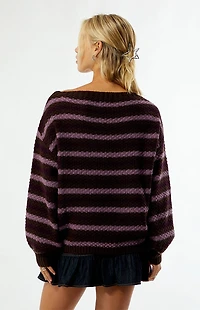 Your Favorite Wren Off-The-Shoulder Sweater
