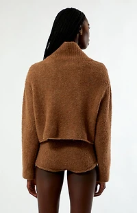 Zemeta Button Way Knit Cardigan