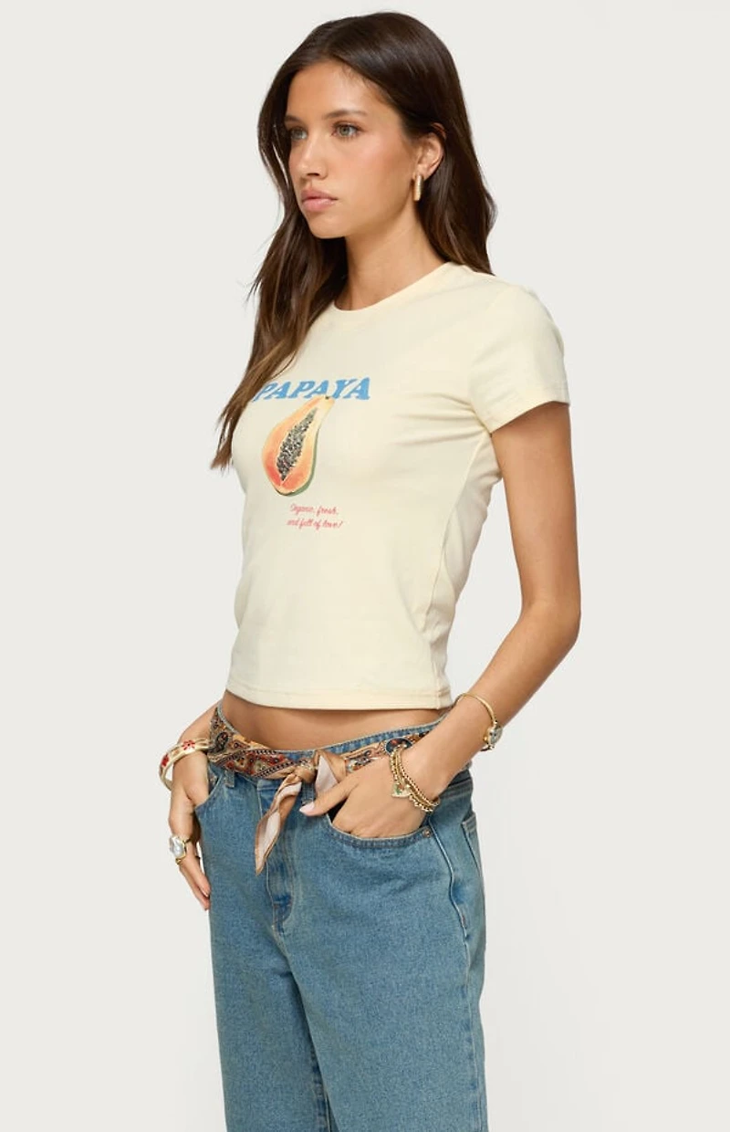 Edikted Papaya T-Shirt