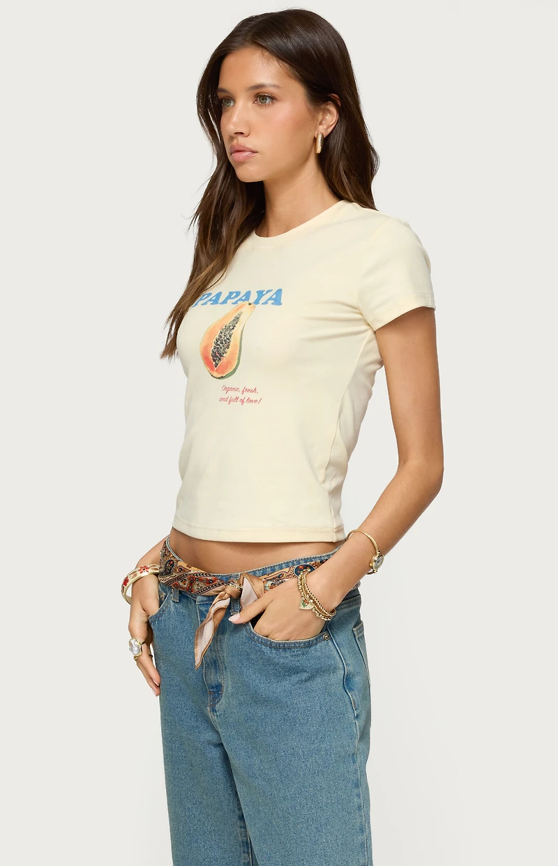 Edikted Papaya T-Shirt