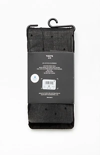 Pacsun Black Polka Dot Tights